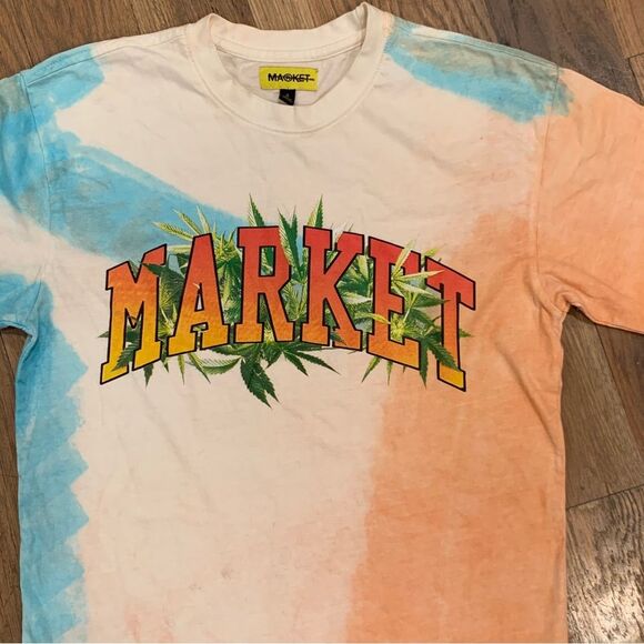 Market Urban Outfitters Tie Dye Arc Herbal Remedy Tshirt Size Small - Picture 6 of 10